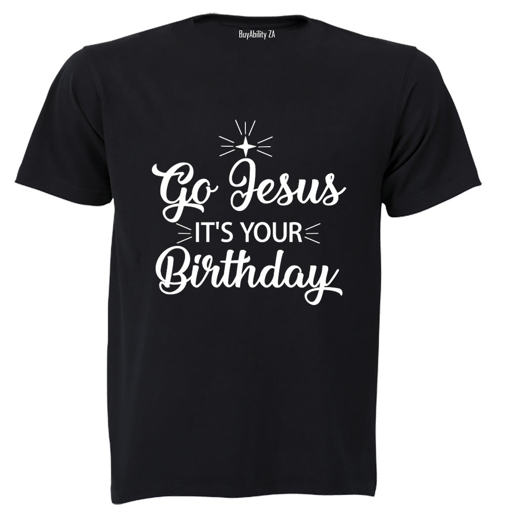 Jesus, It's Your Birthday - Christmas - Kids T-Shirt
