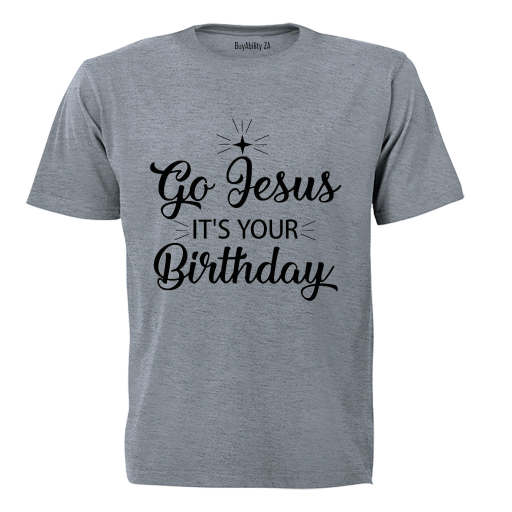 Jesus, It's Your Birthday - Christmas - Kids T-Shirt
