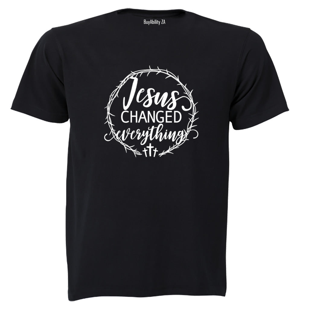 Jesus Changed Everything - Adults - T-Shirt - BuyAbility South Africa