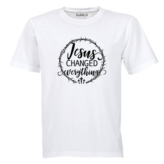 Jesus Changed Everything - Adults - T-Shirt - BuyAbility South Africa