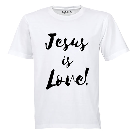 Jesus is Love Religion - Adults - T-Shirt - BuyAbility South Africa