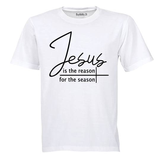 Jesus is the Reason - Christmas - Adults - T-Shirt