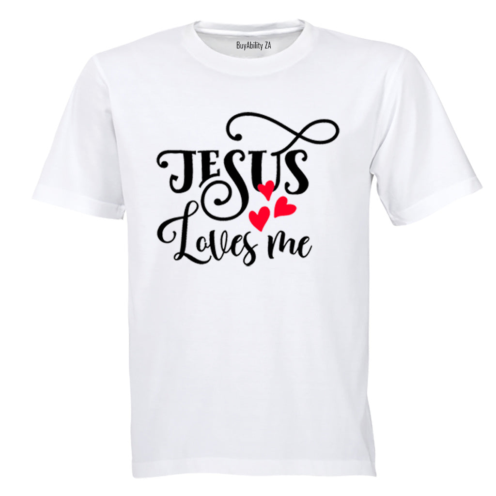 Jesus Loves Me - Valentine - Kids T-Shirt