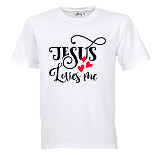 Jesus Loves Me - Valentine - Kids T-Shirt
