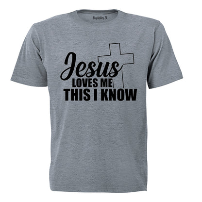 Jesus Loves Me, I Know - Adults - T-Shirt