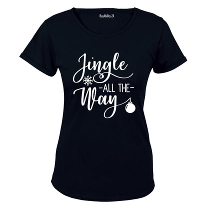 Jingle All The Way - Christmas - Ladies - T-Shirt