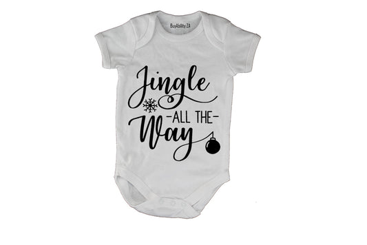 Jingle All The Way - Christmas - Baby Grow