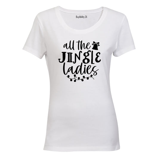 Jingle Ladies - Christmas - Ladies - T-Shirt
