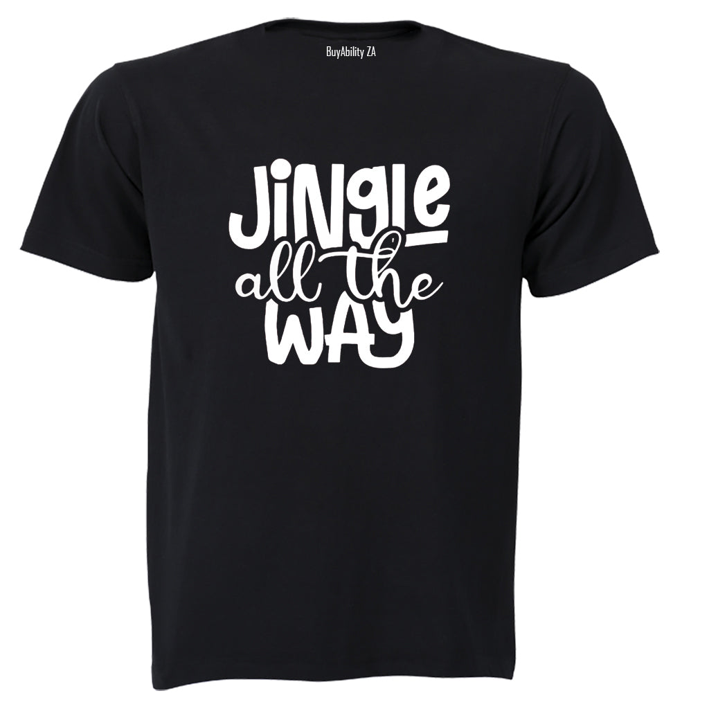 Jingle All The Way - Bold Christmas - Kids T-Shirt