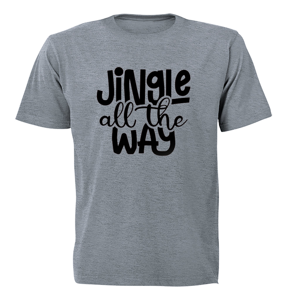 Jingle All The Way - Bold Christmas - Kids T-Shirt - BuyAbility South Africa