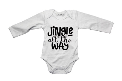 Jingle All The Way - Bold Christmas - Baby Grow