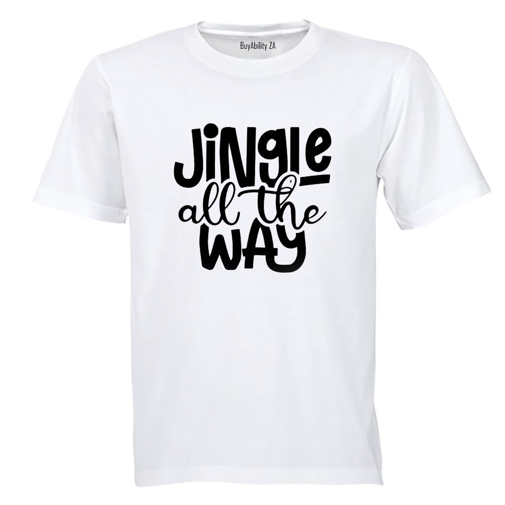 Jingle All The Way - Bold Christmas - Kids T-Shirt