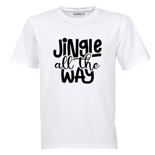 Jingle All The Way - Bold Christmas - Kids T-Shirt