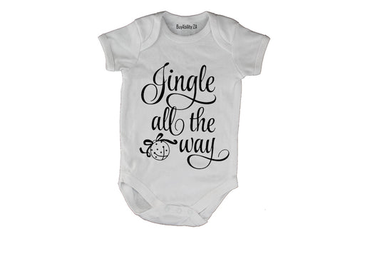 Jingle All The Way - Christmas - Baby Grow