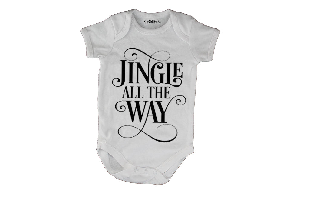 Jingle All The Way! - Baby Grow - BuyAbility