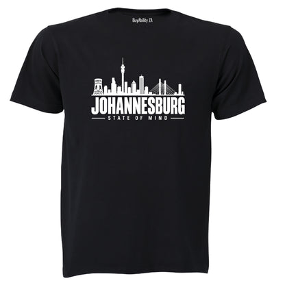 Johannesburg State Of Mind - Adults - T-Shirt - BuyAbility South Africa