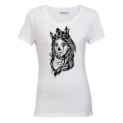 Joker Queen - Halloween - Ladies - T-Shirt