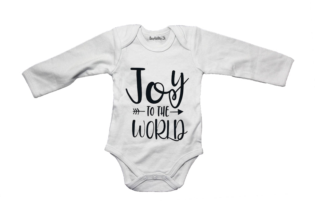 Joy to the World - Christmas Arrow - Baby Grow
