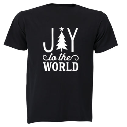 Joy To The World - Christmas Tree - Kids T-Shirt - BuyAbility South Africa