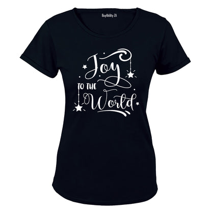 Joy To The World - Christmas - Ladies - T-Shirt