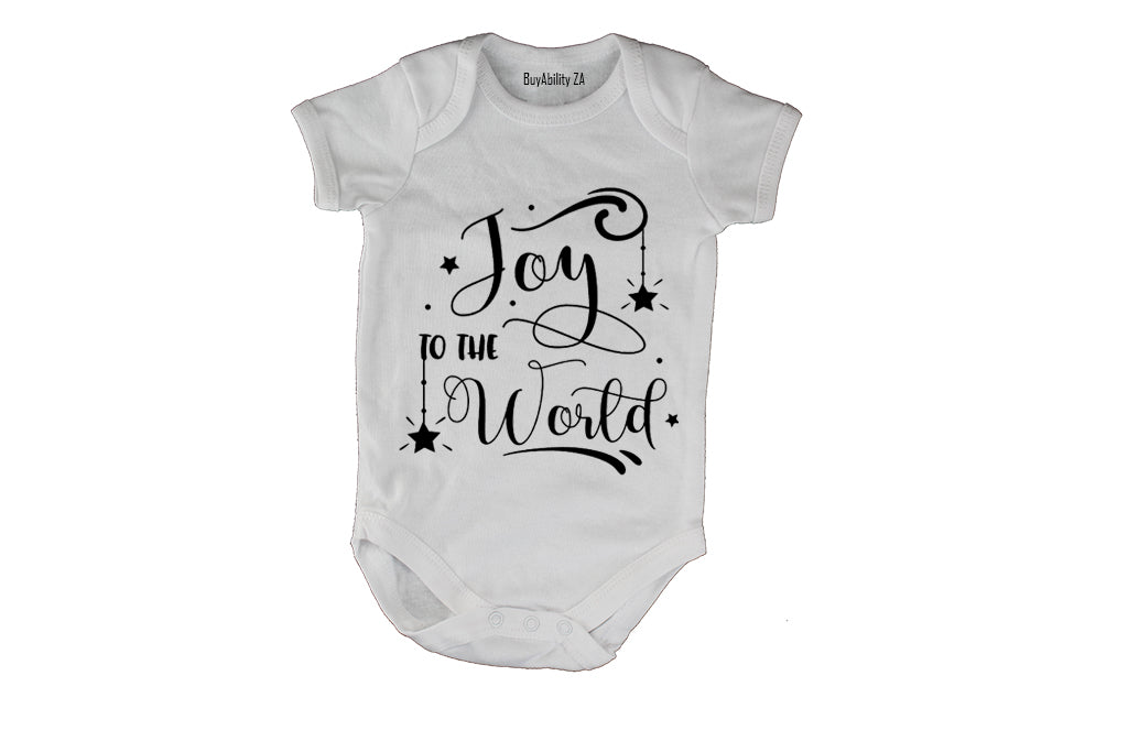 Joy To The World - Christmas - Baby Grow