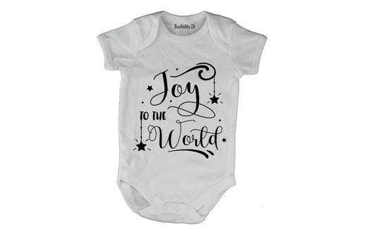 Joy To The World - Christmas - Baby Grow