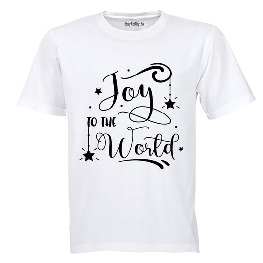 Joy To The World - Christmas - Adults - T-Shirt