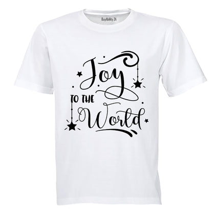 Joy To The World - Christmas - Kids T-Shirt