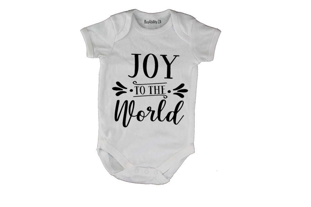 Joy to the World - Christmas - Baby Grow
