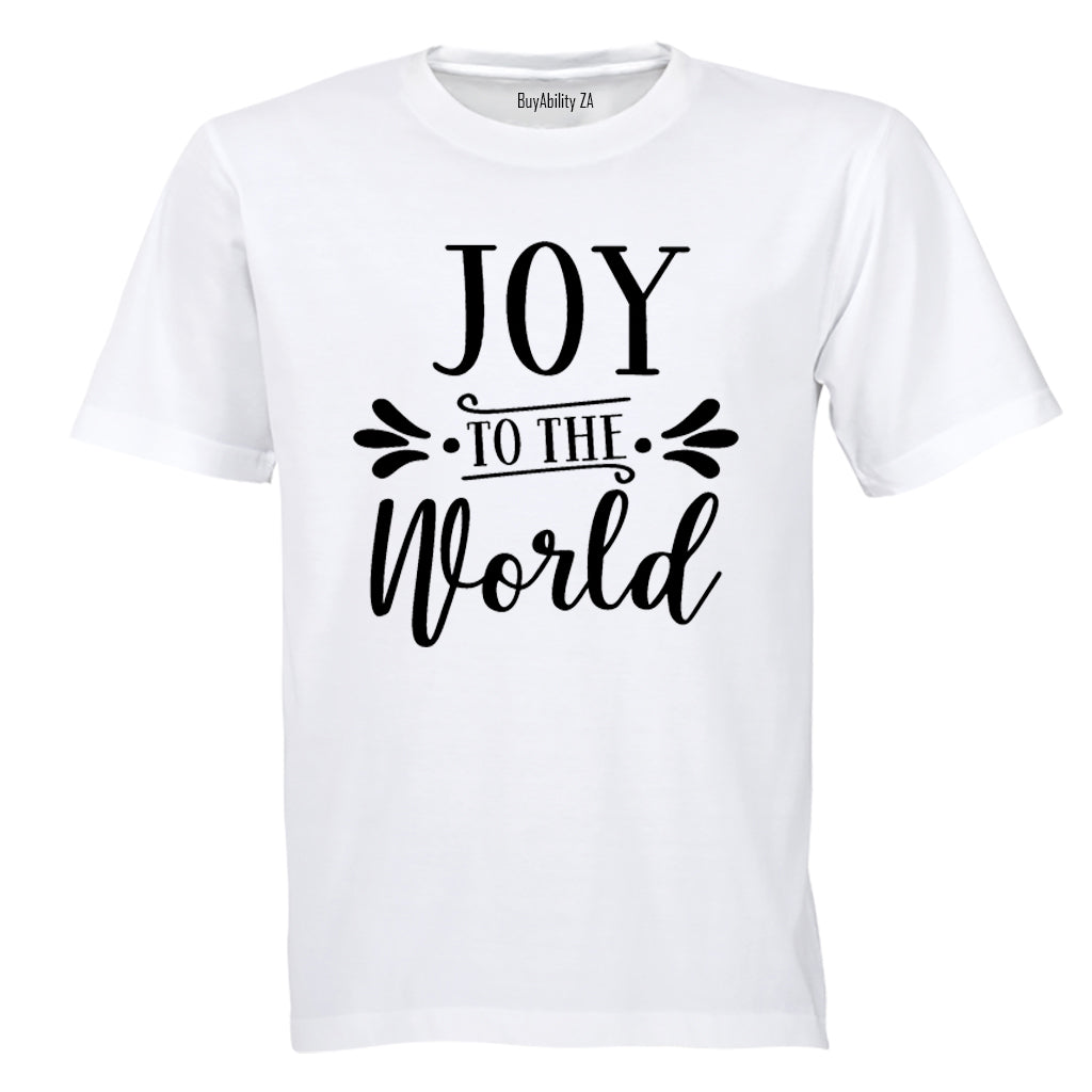 Joy to the World - Christmas - Adults - T-Shirt