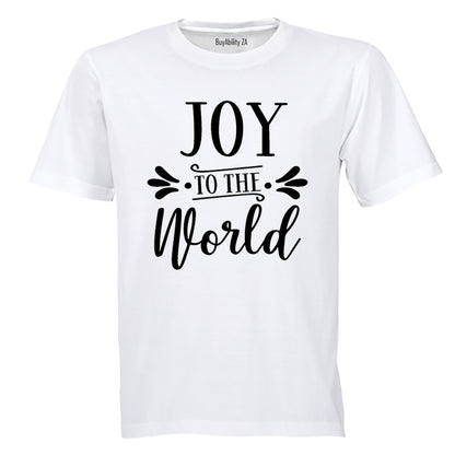 Joy to the World - Christmas - Adults - T-Shirt