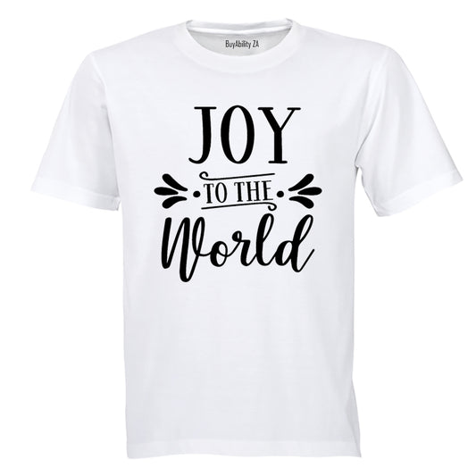 Joy to the World - Christmas - Adults - T-Shirt