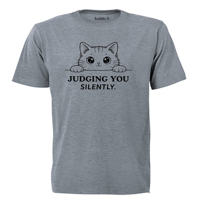 Judging You Silently CAT - Adults - T-Shirt - BuyAbility South Africa