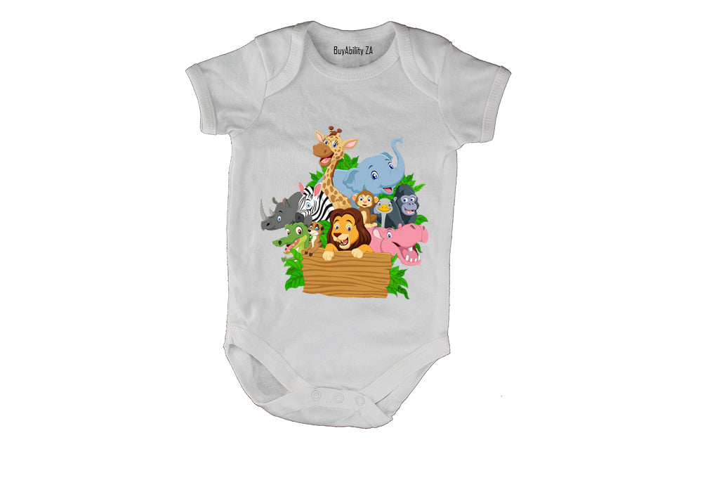 Jungle Friends - Baby Grow