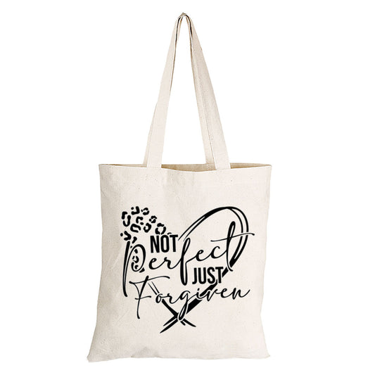 Just Forgiven - Eco-Cotton Natural Fibre Bag