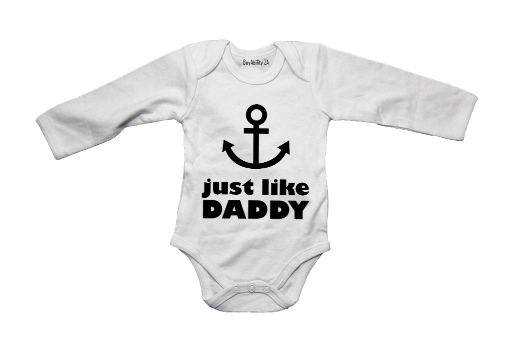 Just Like Daddy - Anchor - Baby Grow