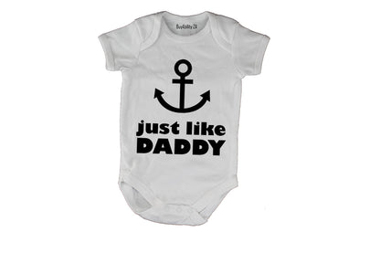 Just Like Daddy - Anchor - Baby Grow
