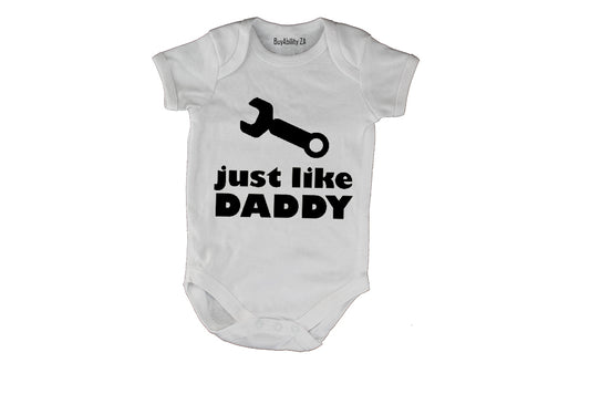 Just Like Daddy - Tools - Baby Grow