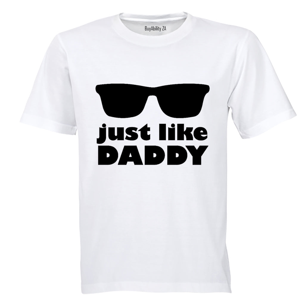 Just Like Daddy - Sunglasses - Kids T-Shirt