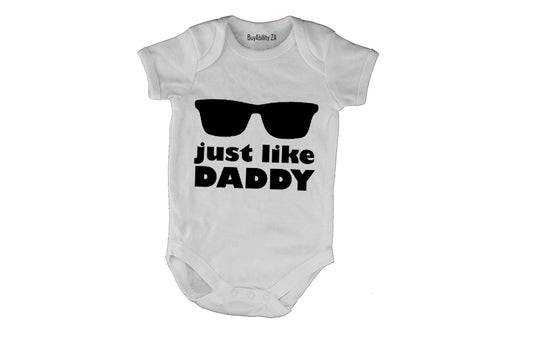 Just Like Daddy - Sunglasses - Baby Grow