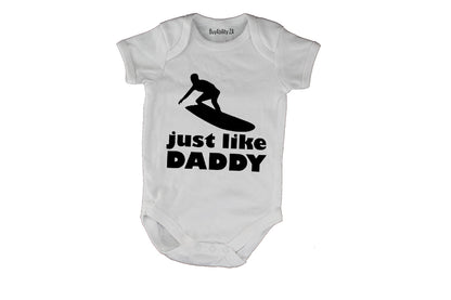 Just Like Daddy - Surfer - Baby Grow