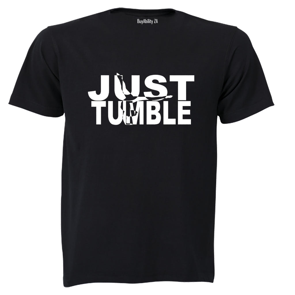 Just Tumble - Gymnastics - Kids T-Shirt - BuyAbility