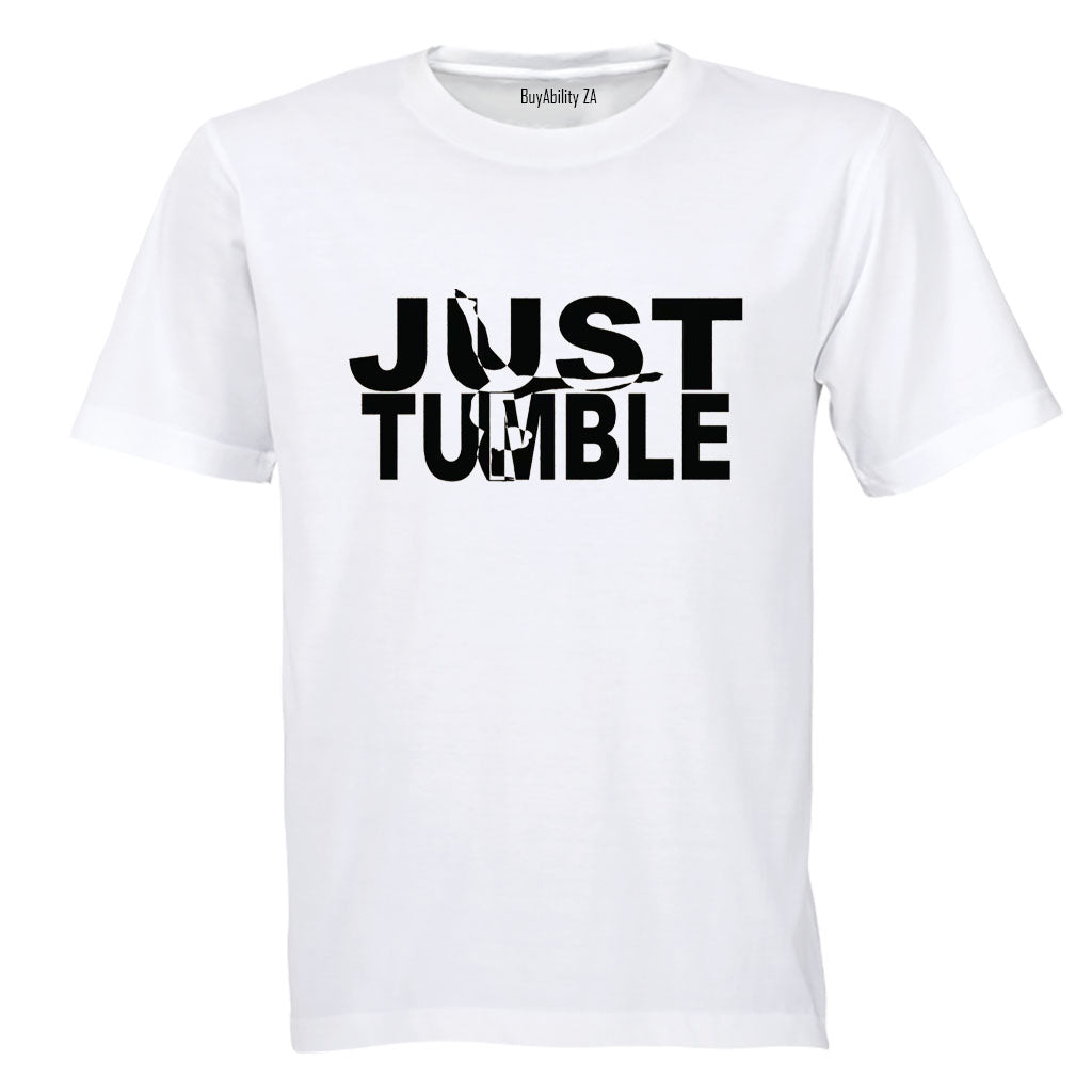 Just Tumble - Gymnastics - Kids T-Shirt - BuyAbility