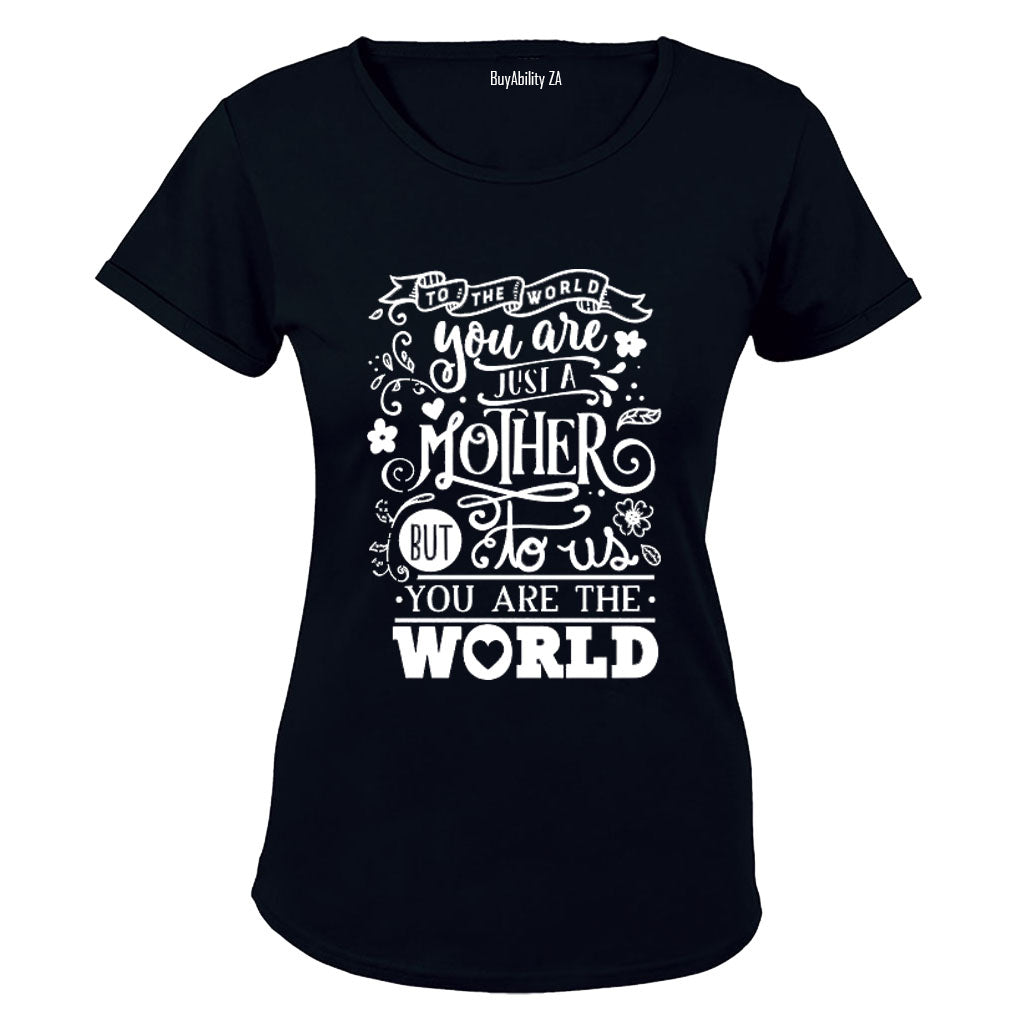 Just a Mother - Ladies - T-Shirt - BuyAbility
