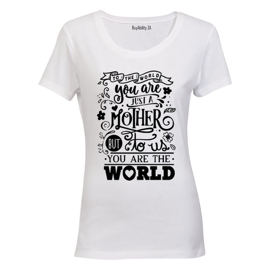 Just a Mother - Ladies - T-Shirt - BuyAbility