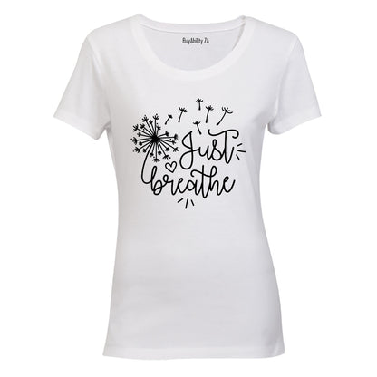 Just Breathe - Ladies - T-Shirt