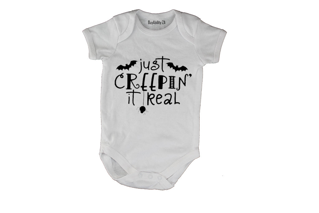 Just Creepin' It Real - Halloween - Baby Grow