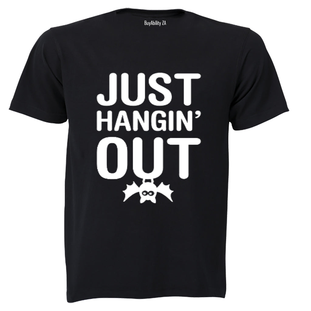 Just Hangin' Out - Bat - Halloween - Kids T-Shirt