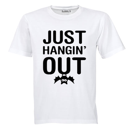 Just Hangin' Out - Bat - Halloween - Kids T-Shirt
