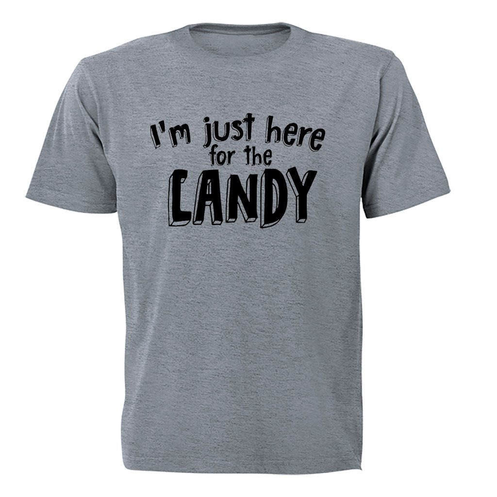 Just Here For The Candy - Halloween - Kids T-Shirt - BuyAbility South Africa